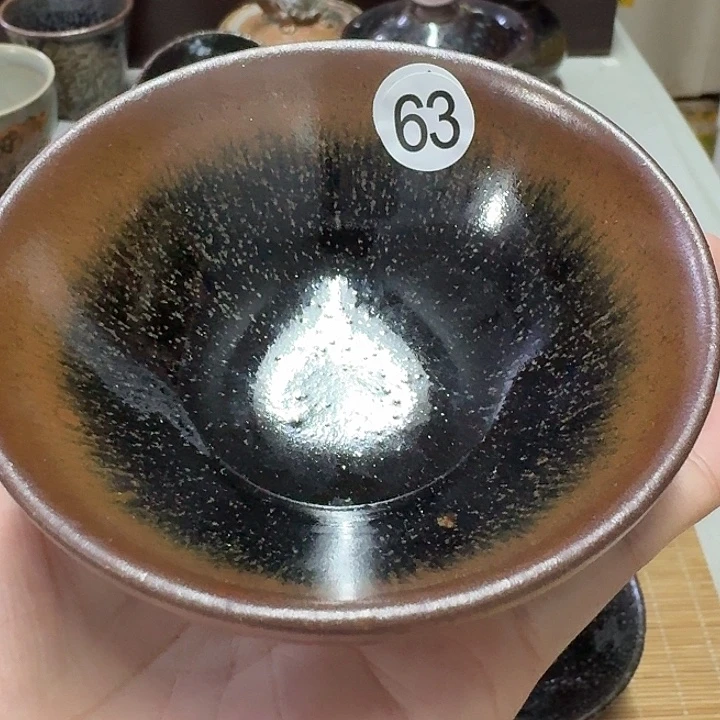 茶盏63 坚记茶盏摆件