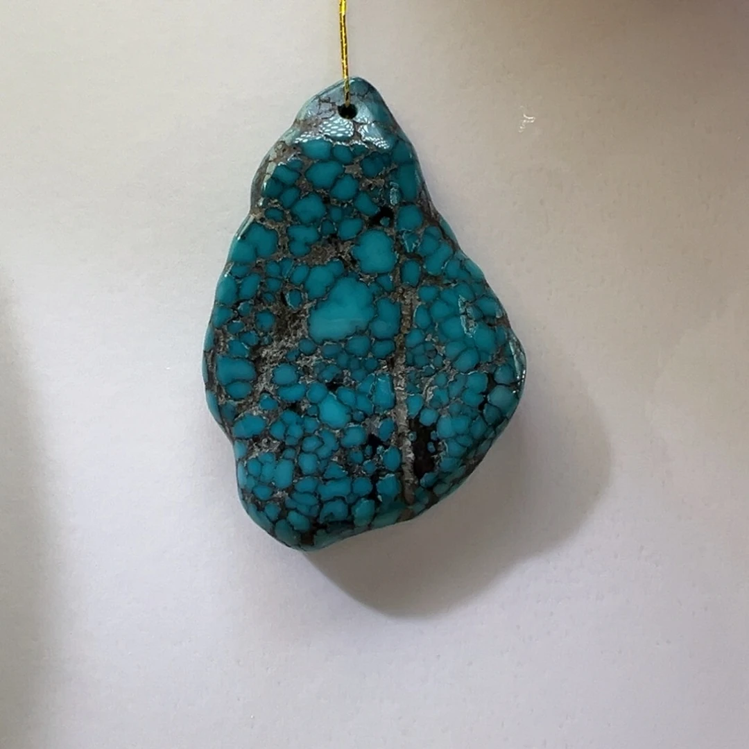 绿松石未镶嵌挂件