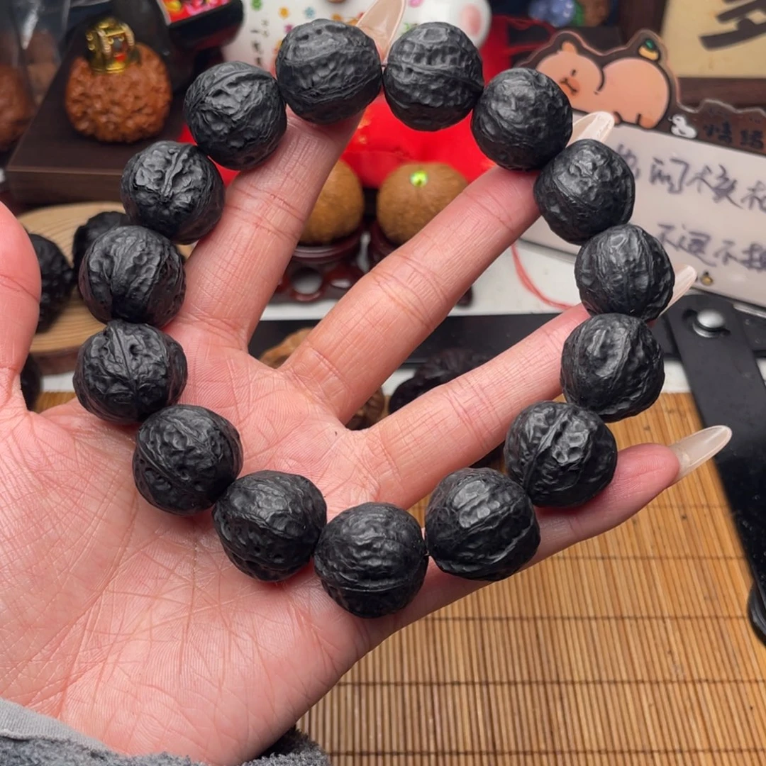 吊坠文玩核桃福利素串