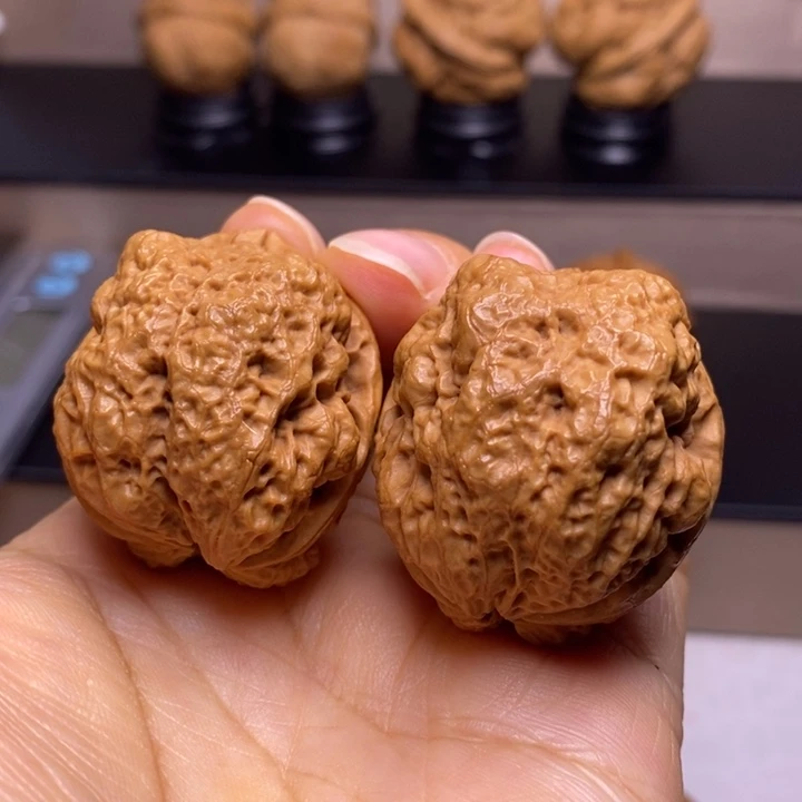 文玩核桃把件金蟾蛹26