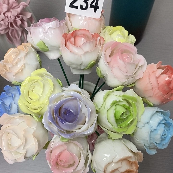 陶瓷陶瓷材料加工14朵