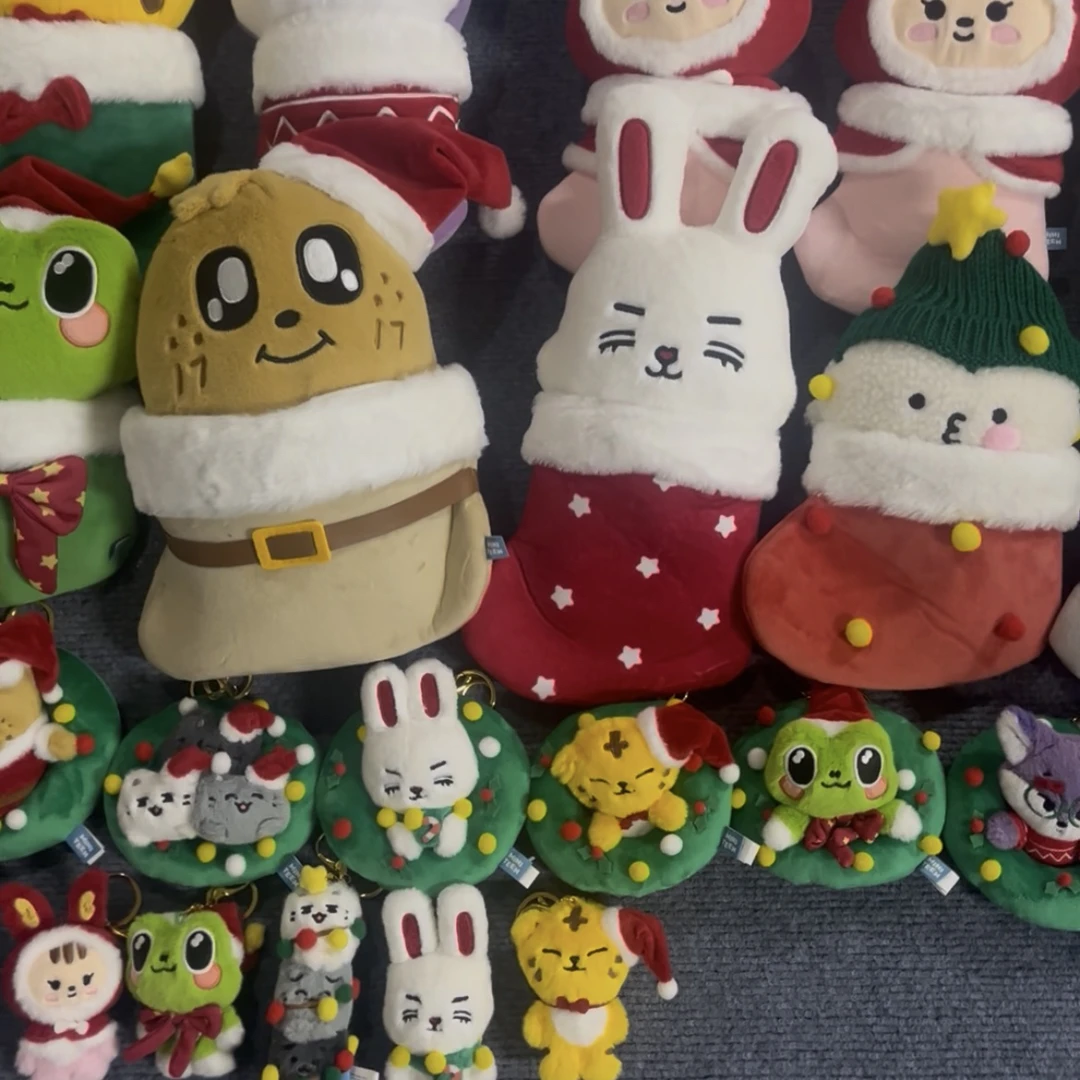 seventeen圣诞快闪 娃娃 钥匙扣