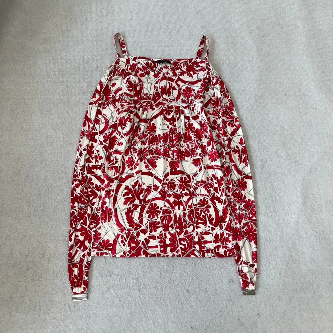 99新 Alexander McQueen/亚历山大·麦昆 gucci 花卉 连衣裙 40码