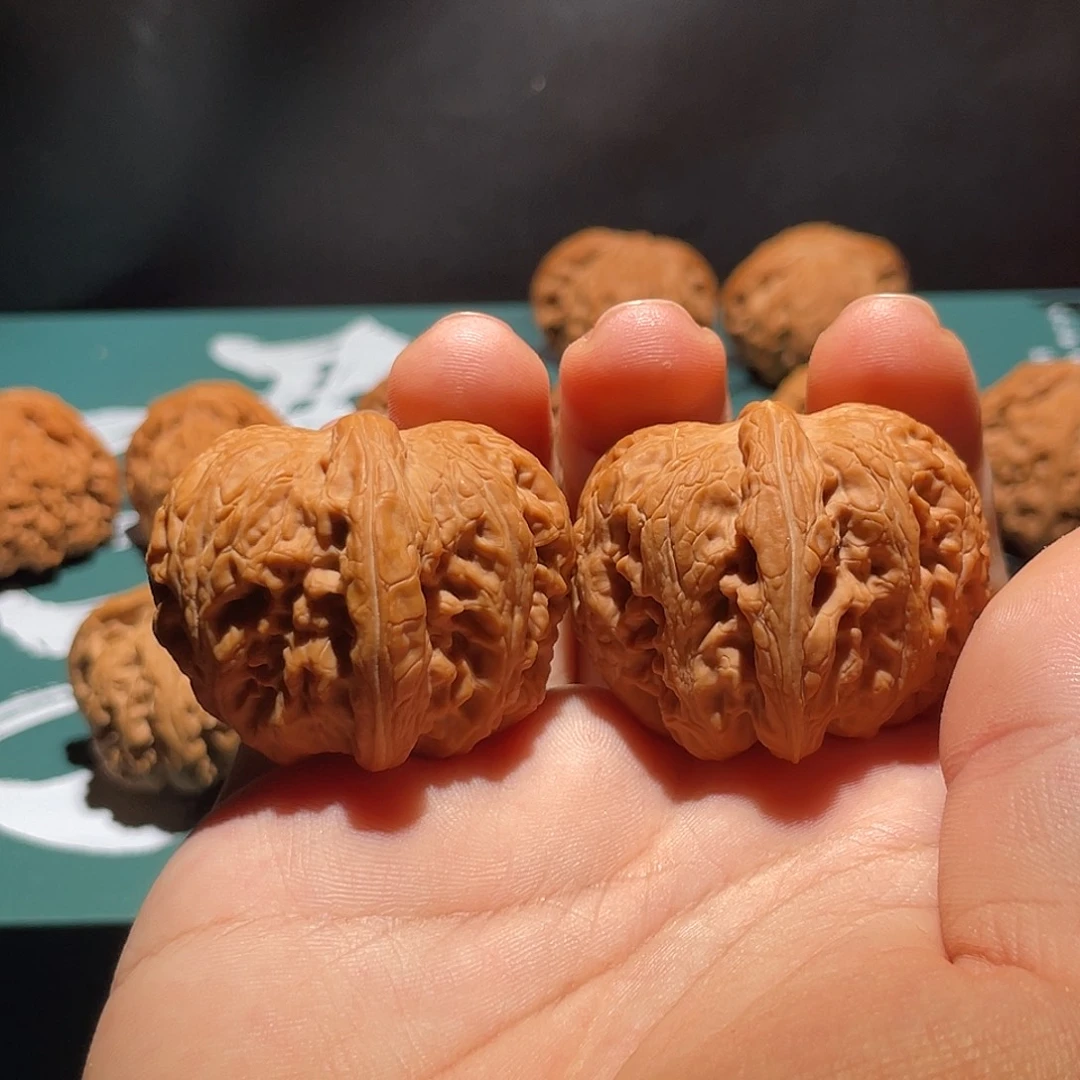 吊坠文玩核桃38 43平谷元宝259901