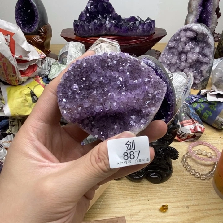未镶嵌紫晶大型摆件（非配饰）