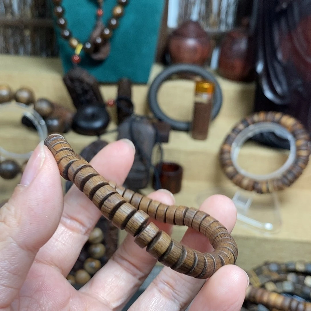 華***女木越南奇楠手串手链项链