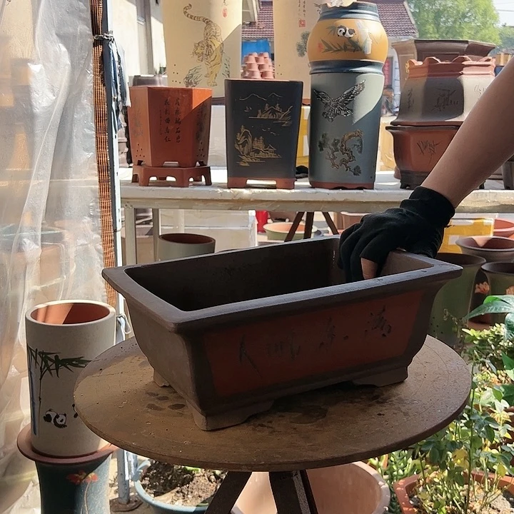 宜兴紫砂31红马槽