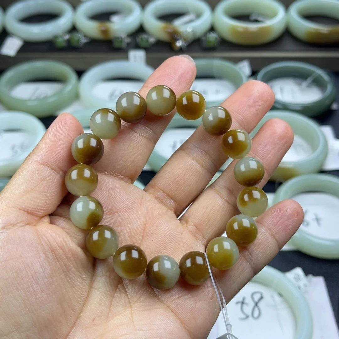 和田玉（糖玉）手链未镶嵌