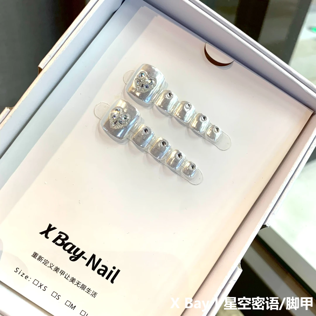 星空密语脚甲丨手工穿戴甲·高品饰品美甲小众脚部穿戴甲