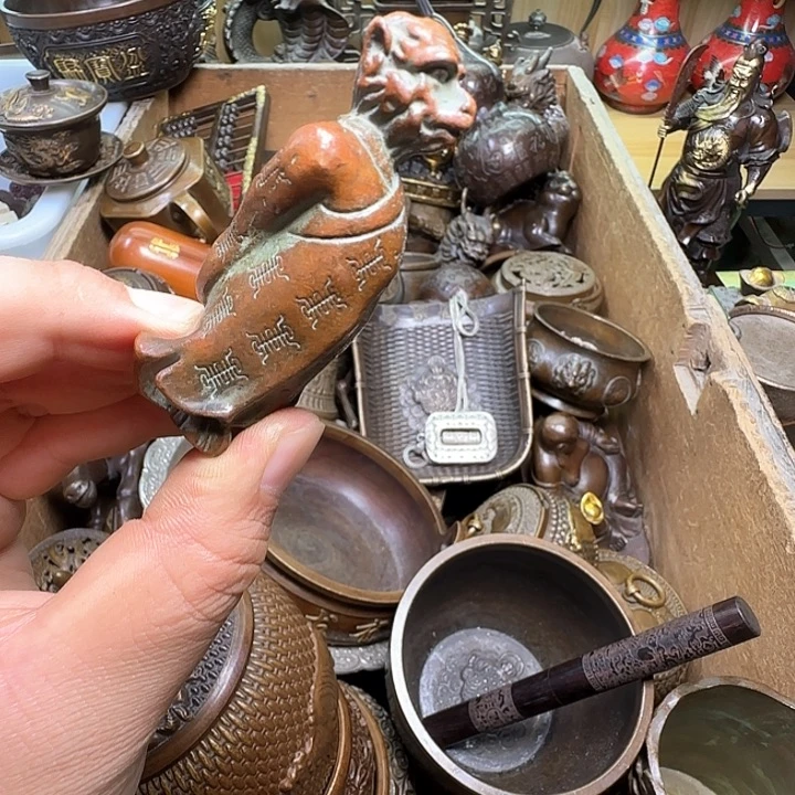 铜器办公室茶室摆件