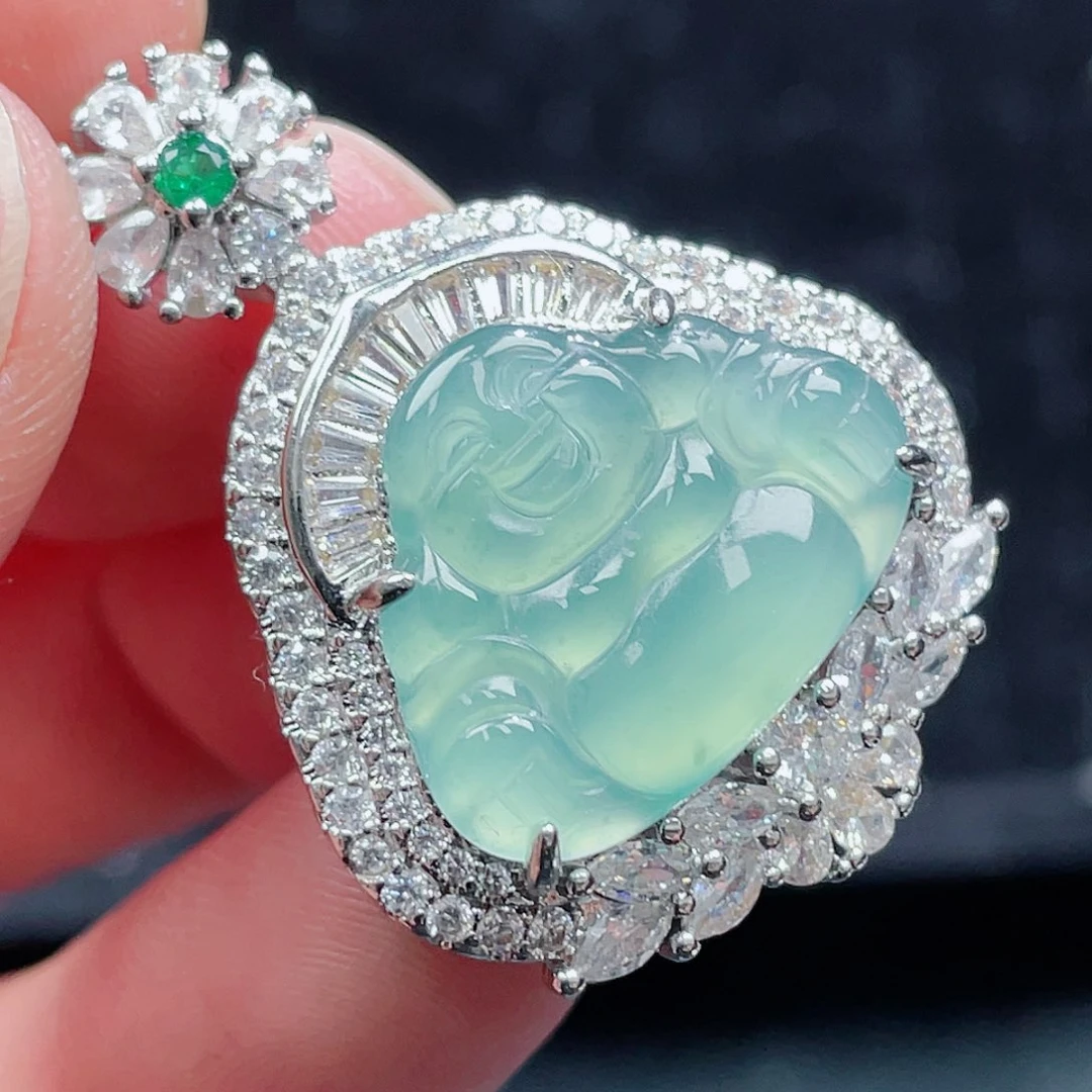 翡翠颈饰未镶嵌339，