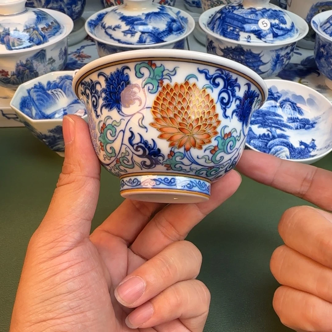 纯手工纯手绘茶具14