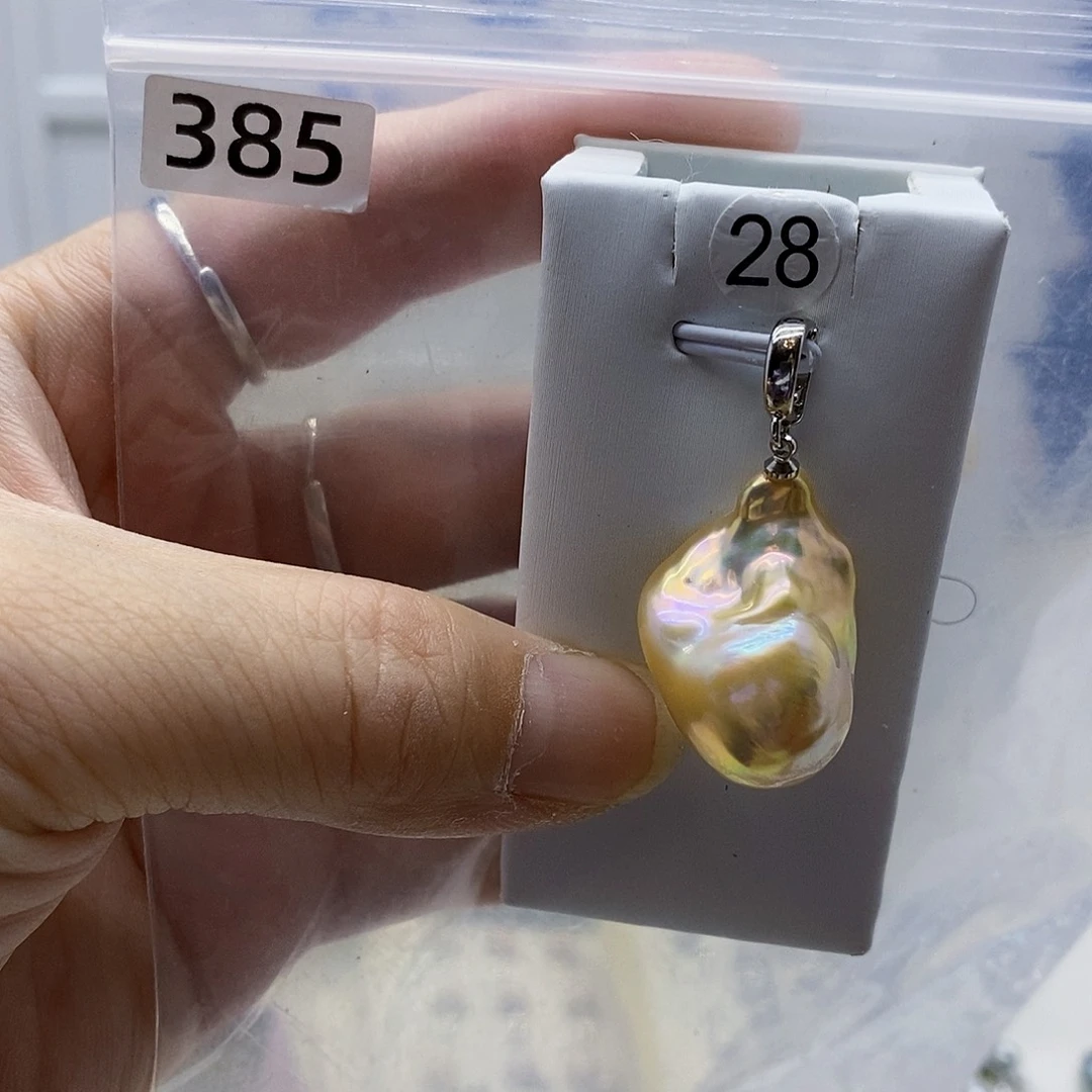 颈饰合金淡水珍珠