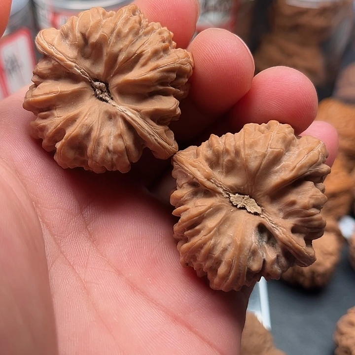 把件文玩核桃凹底42