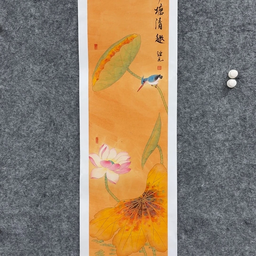 国画国画作品WJM老师