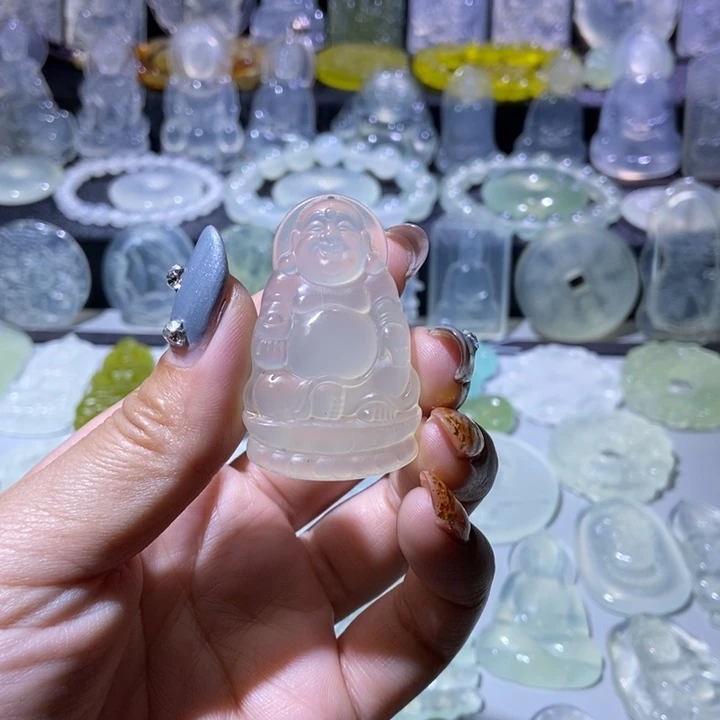 未镶嵌岫玉吊坠吊坠