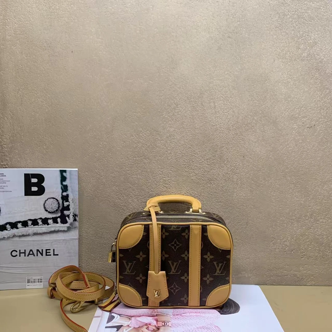 99新 LouisVuitton/路易威登 壹臻/valisette bb盒子包/14939005
