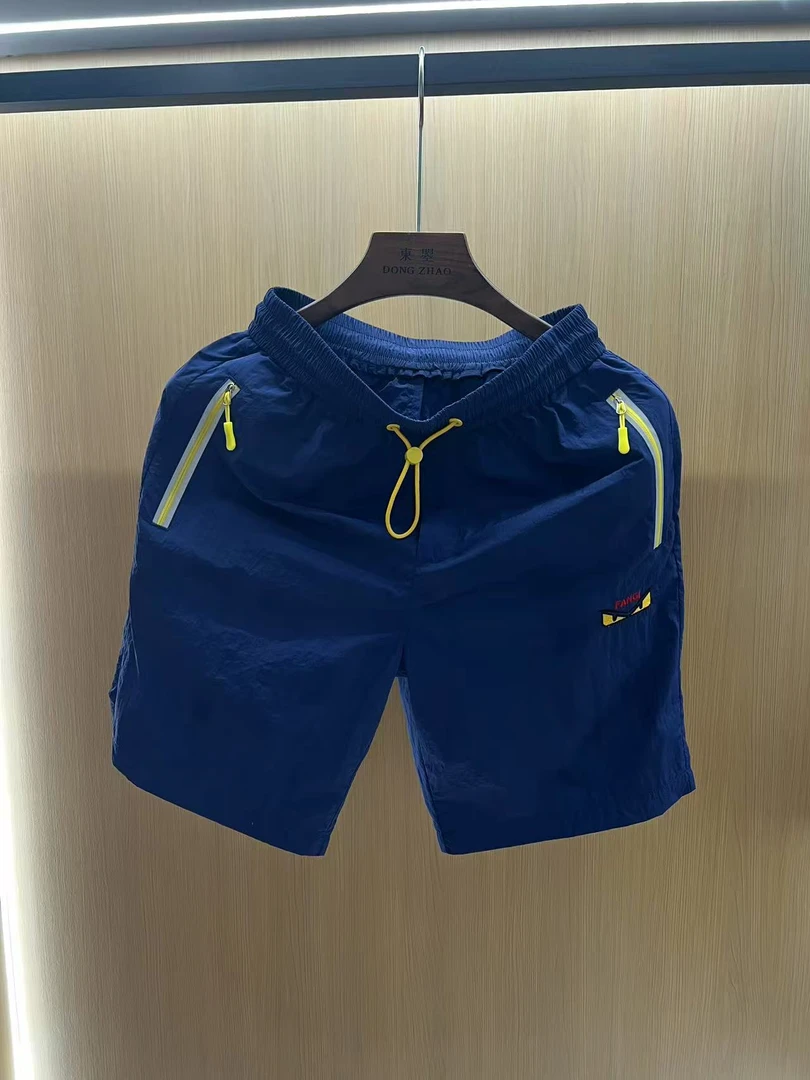 【短裤】2025夏季新款时尚百搭蓝色短裤DY-083