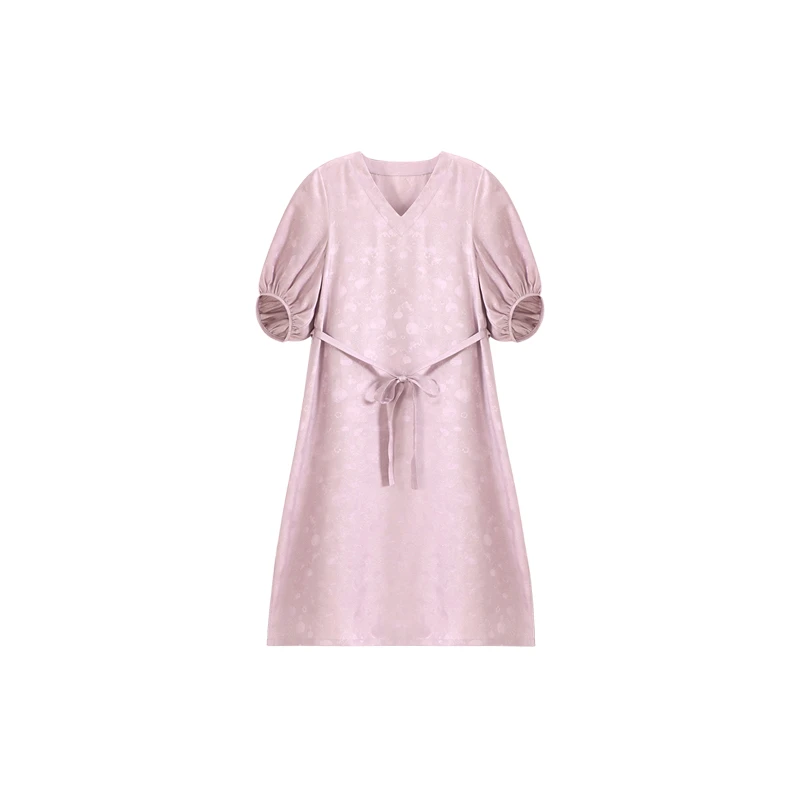 【 桑蚕丝大W】 八宝福禄连衣裙 89025