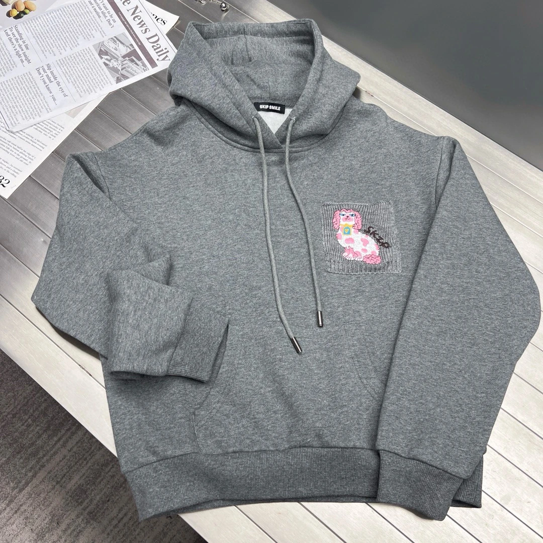 深圳南油出品TTONE连帽卫衣女宽松套头衫休闲加绒长袖百搭上衣