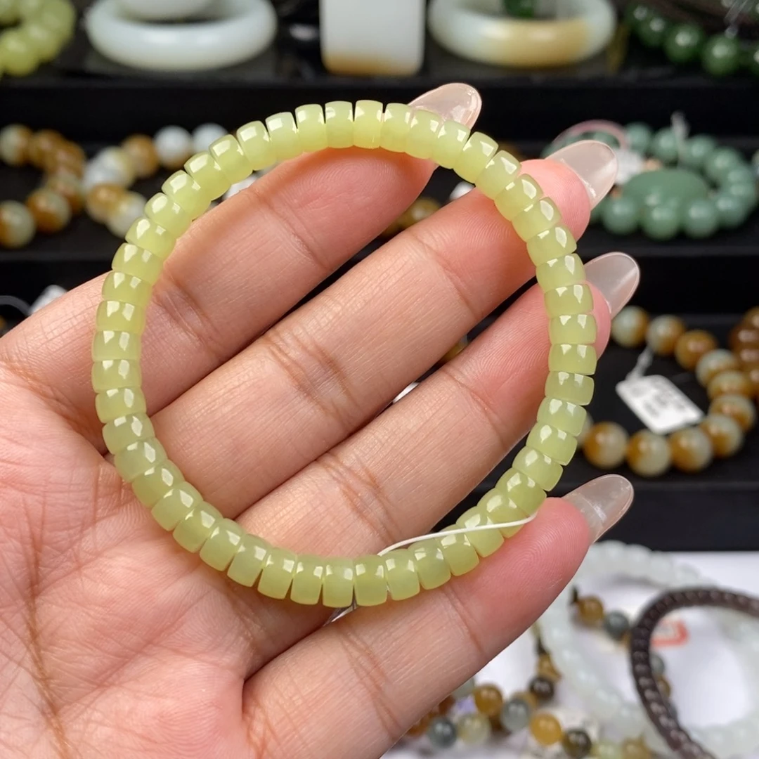 和田玉手串未镶嵌