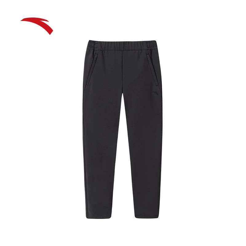 ANTA/安踏【亚冬会同款】梭织运动长裤女春季简约健身跑步直筒裤