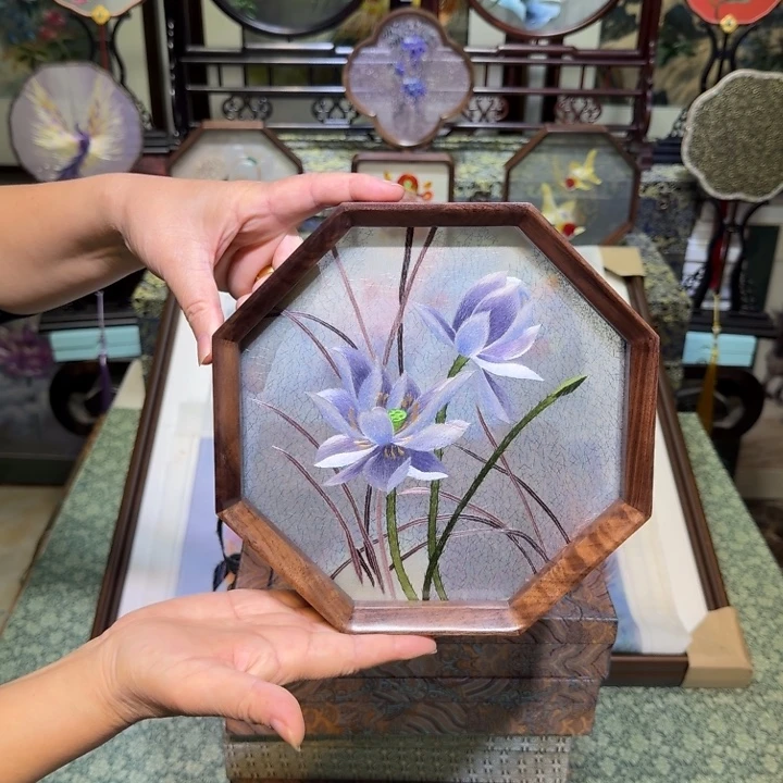 刺绣手工苏绣工艺制作技艺精湛