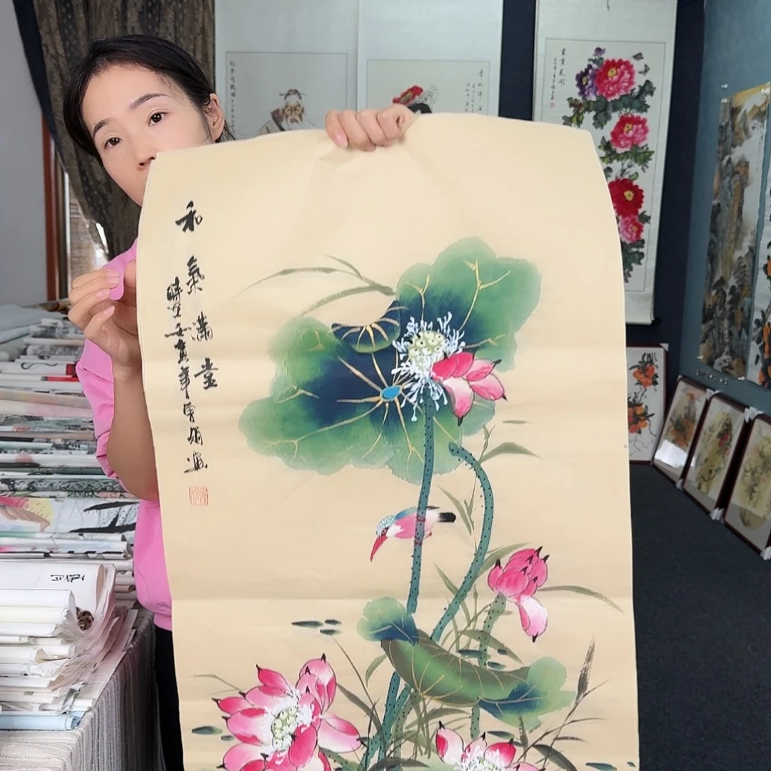 纯手绘的好看作品