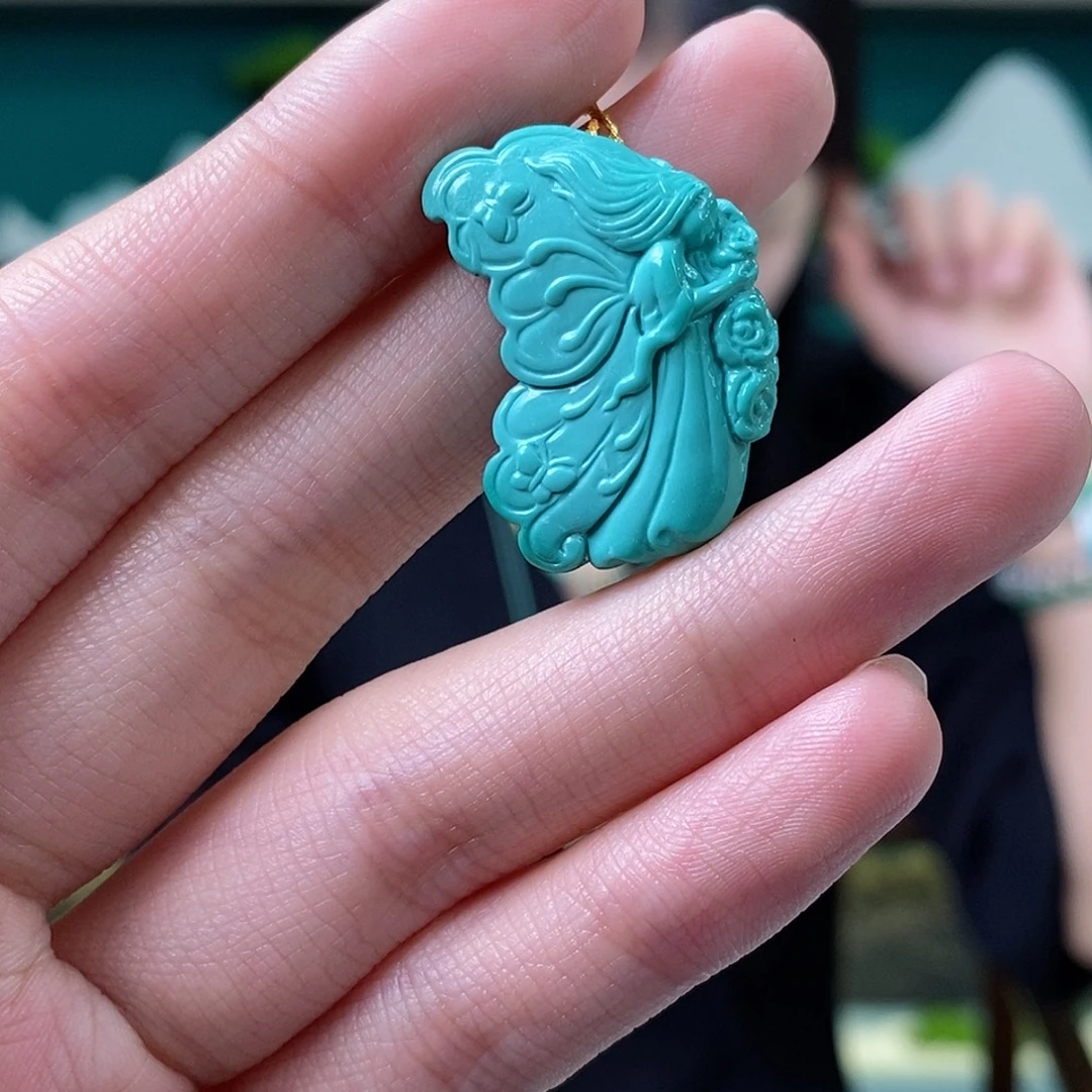 绿松石未镶嵌珠宝奇石