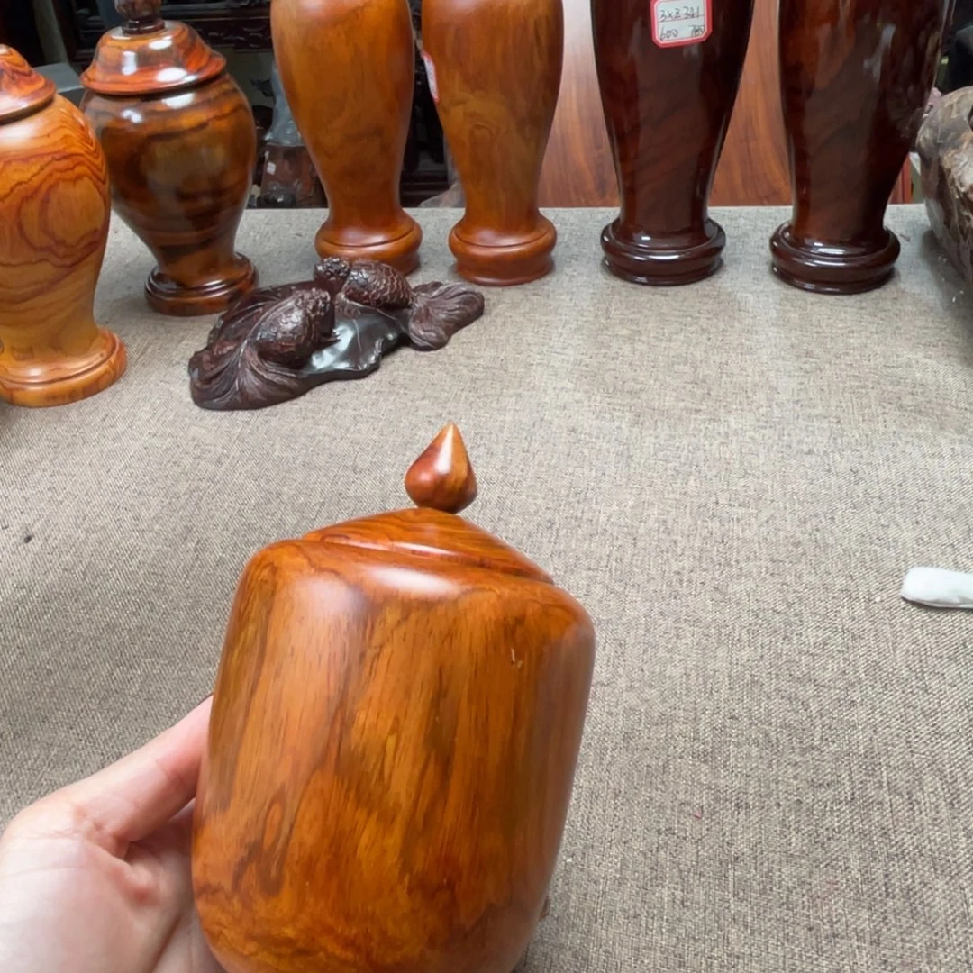 黄花梨/降香黄檀新料罐子