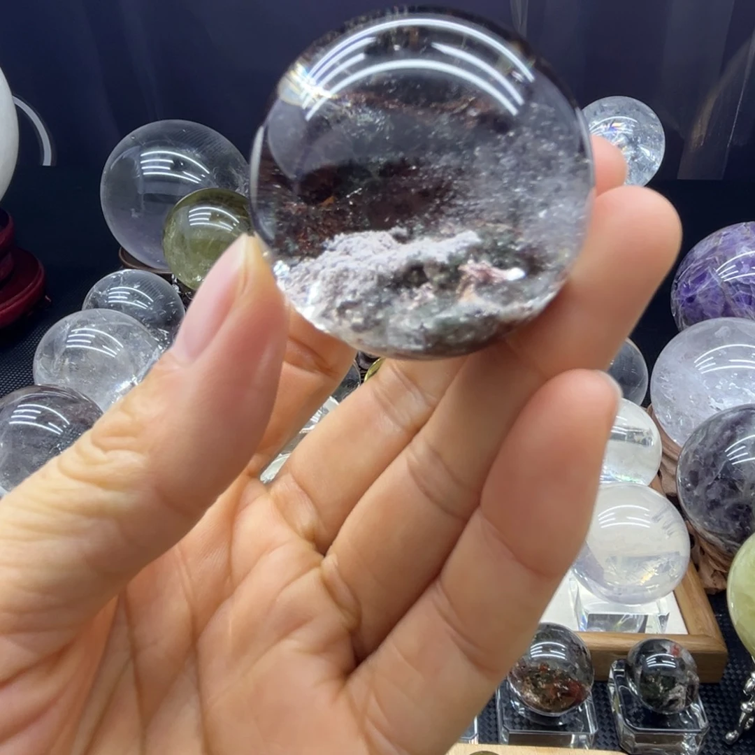 水晶珠宝半成品未镶嵌4.0公分