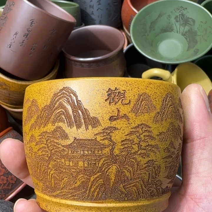 茶杯紫砂全手工制作工艺