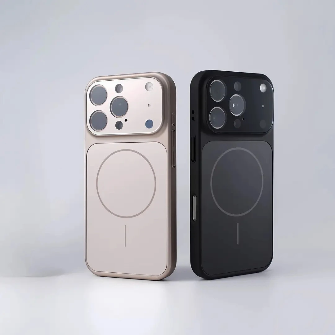 高级感适用iphone17promax手机壳17秒变康宁磨砂玻璃壳16简约时尚