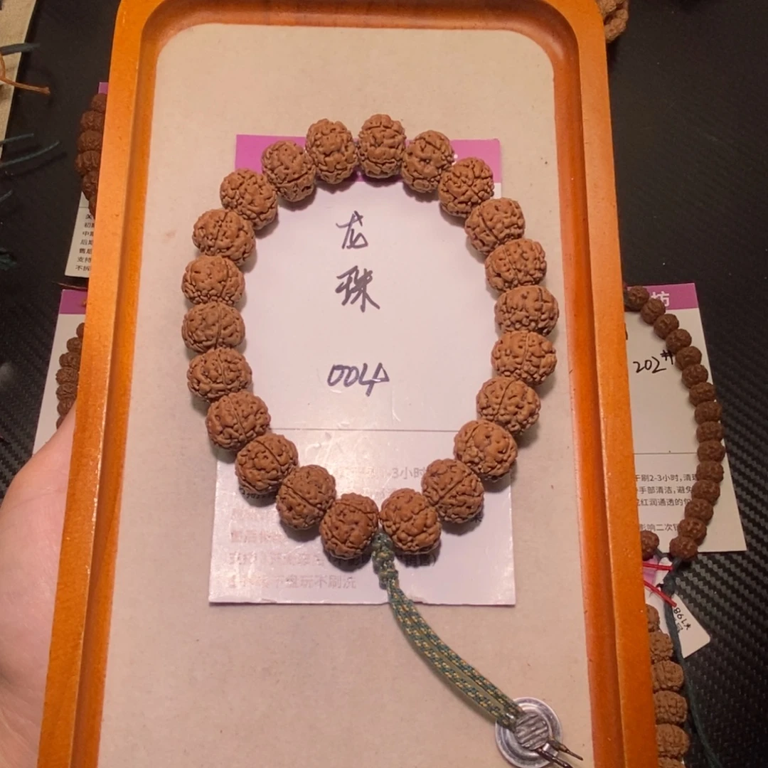 金刚菩提手串004古树龙珠16+