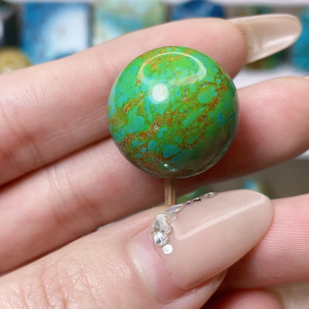 美***越绿松石未镶嵌配饰