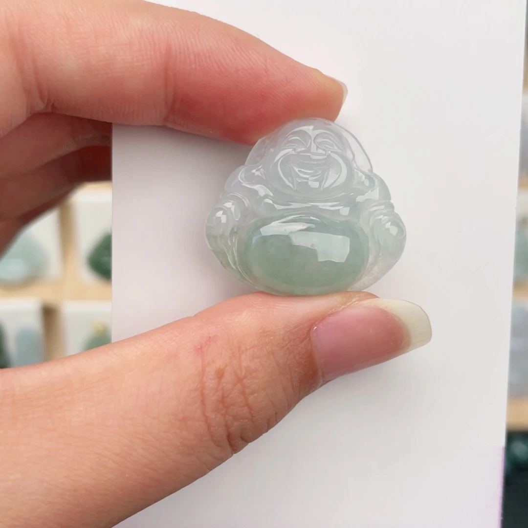 颈饰未镶嵌翡翠佛公