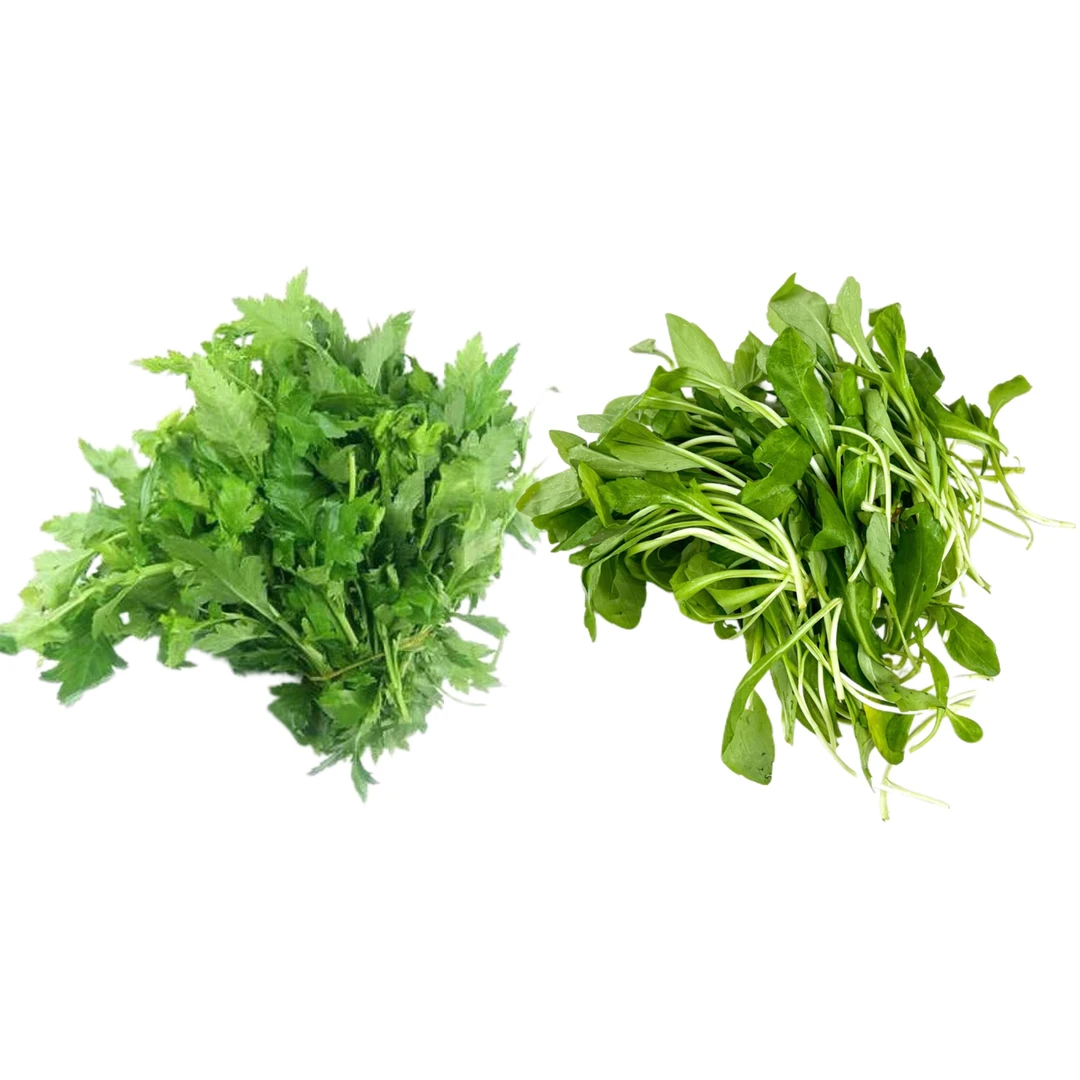 新鲜菊花脑1斤+马兰头1斤