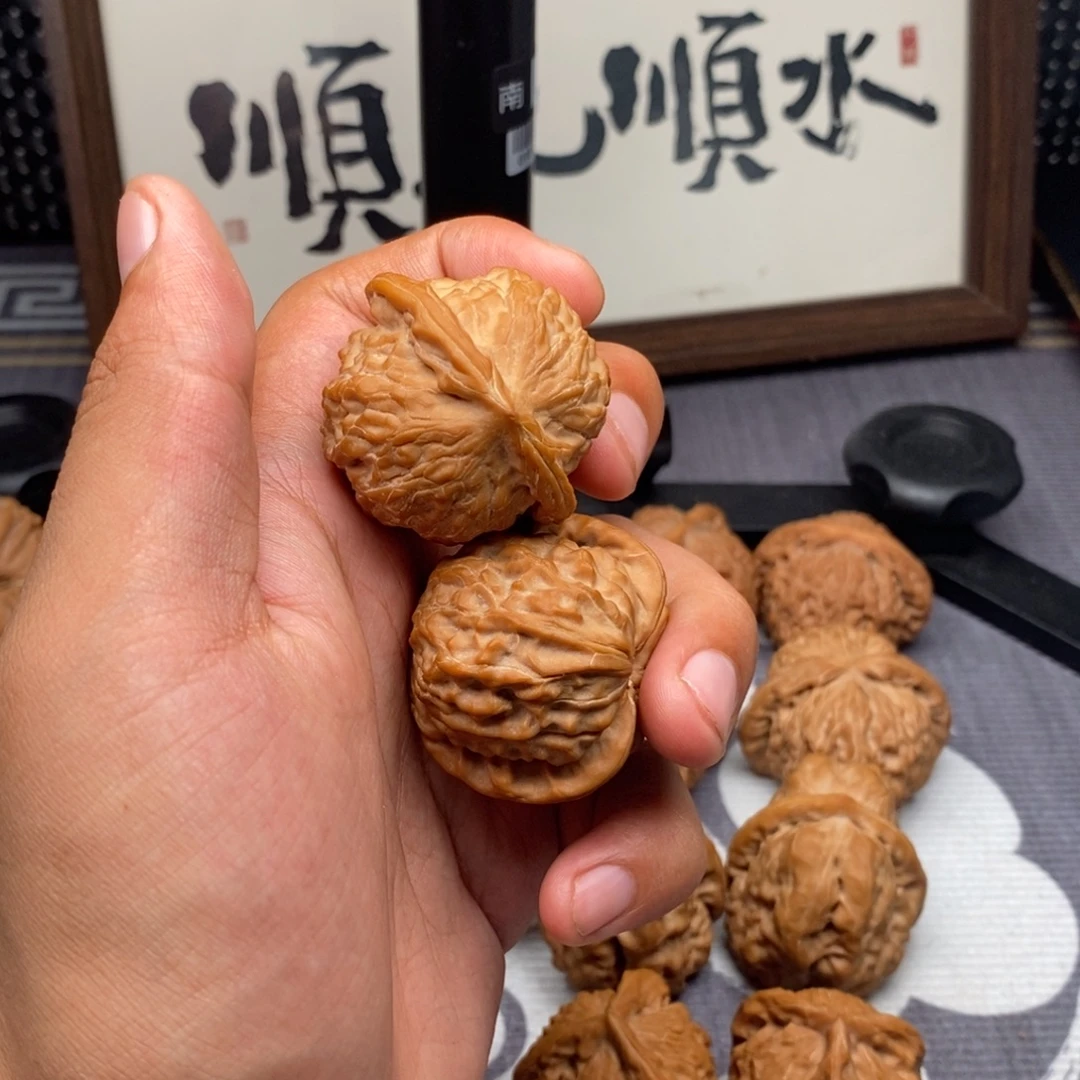 ****蛋文玩核桃把件全品小众高端悟空寺