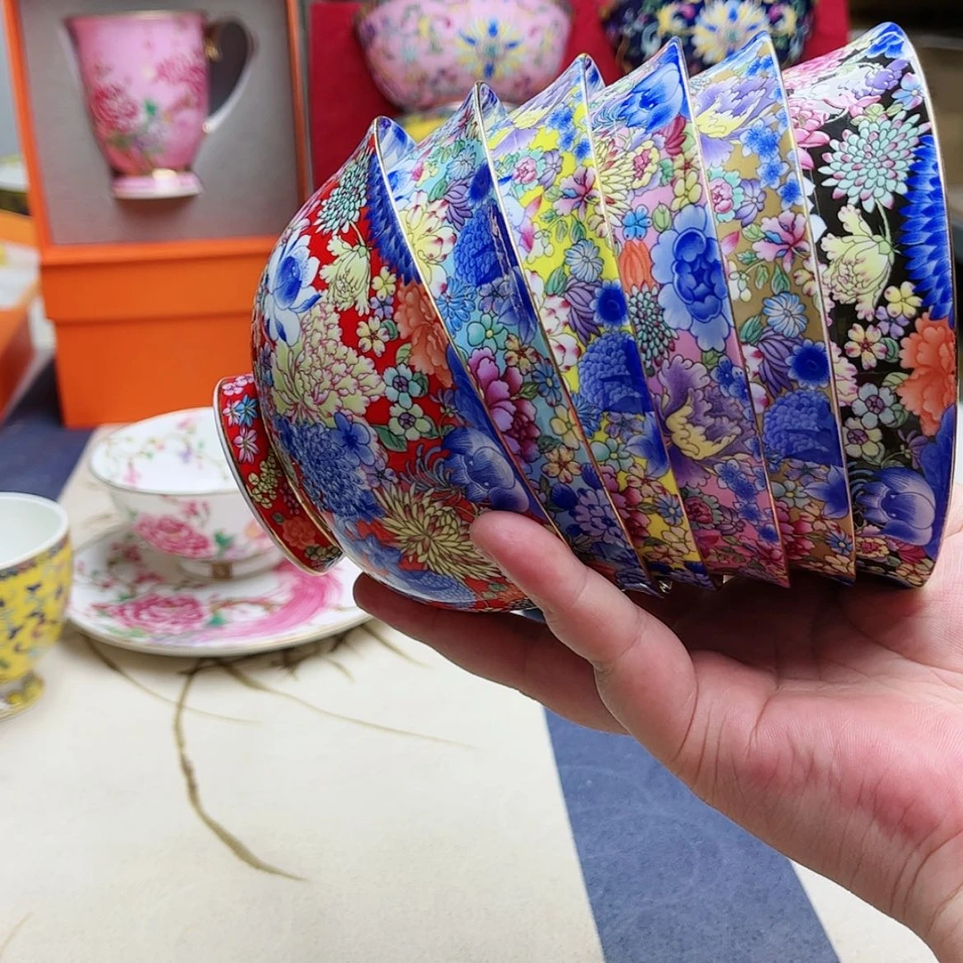 【闪购商品】珐琅4.5英寸6混。。。。