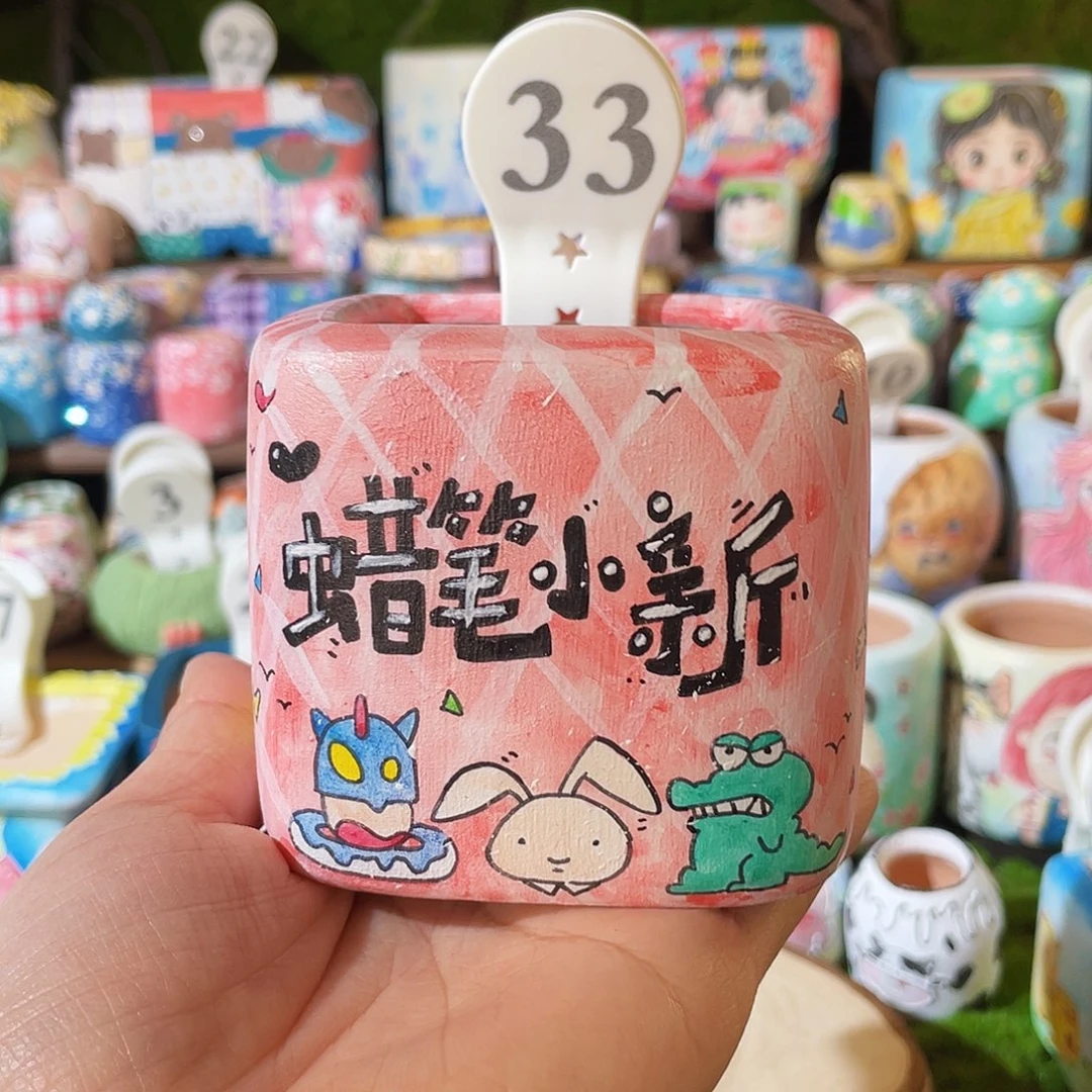 红陶33…..手工手绘