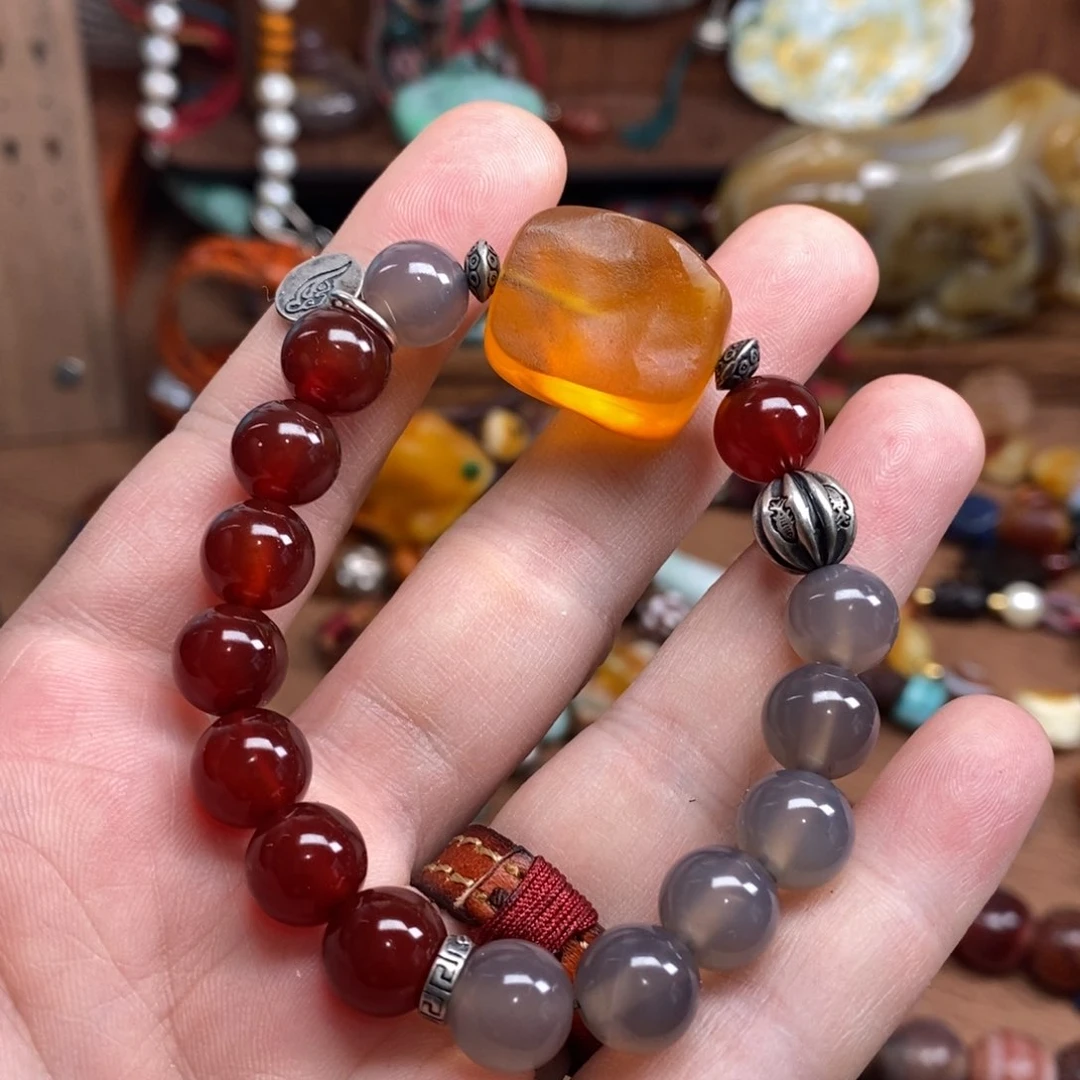 未镶嵌手链玛瑙/玉髓