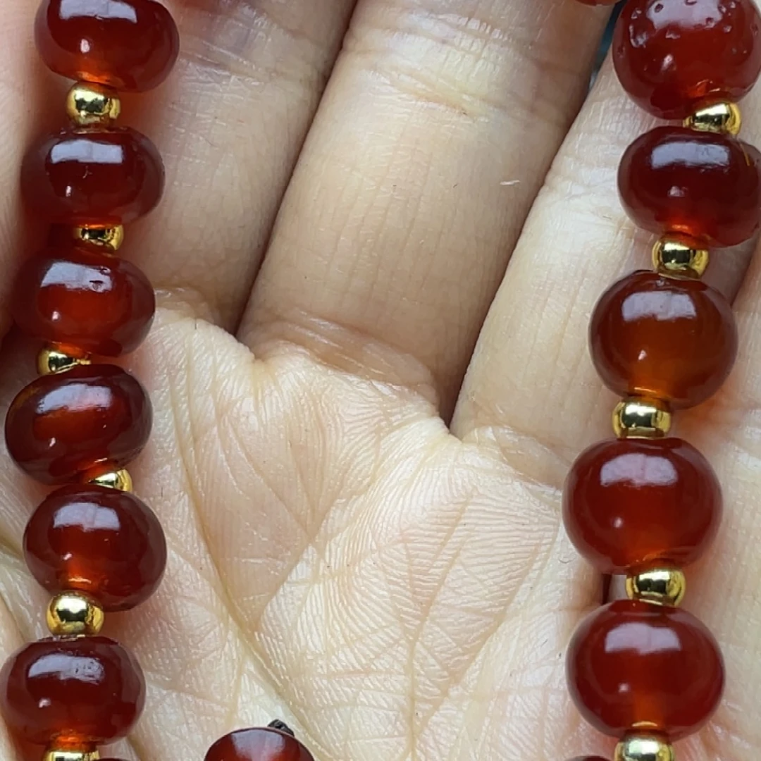 学***习玛瑙/玉髓未镶嵌颈饰