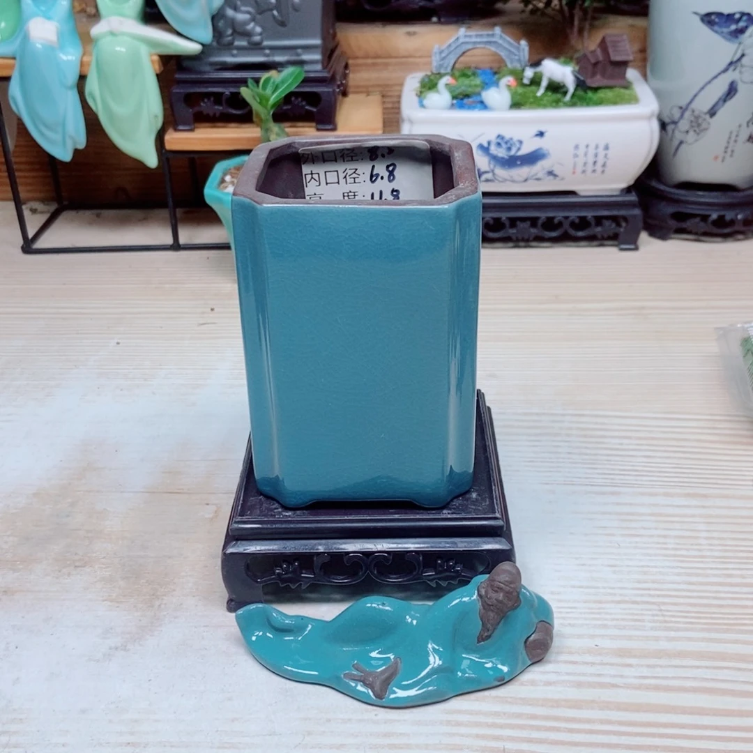 瓷片陶瓷花盆陶瓷艺术