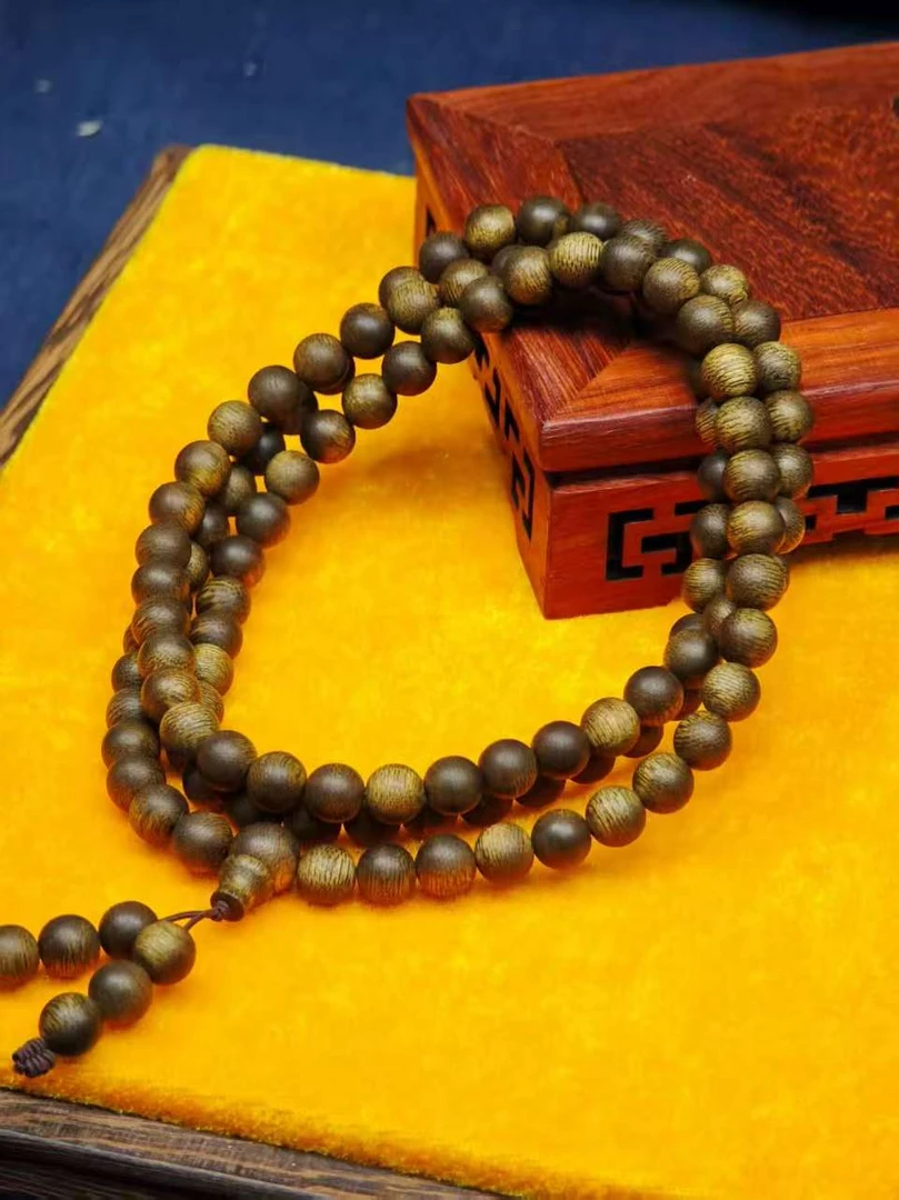 沉香【明远甄选】芽庄药白棋楠沉香多圈 0.8*108 多样性发其一