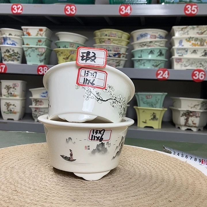 紫砂紫砂花盆8522
