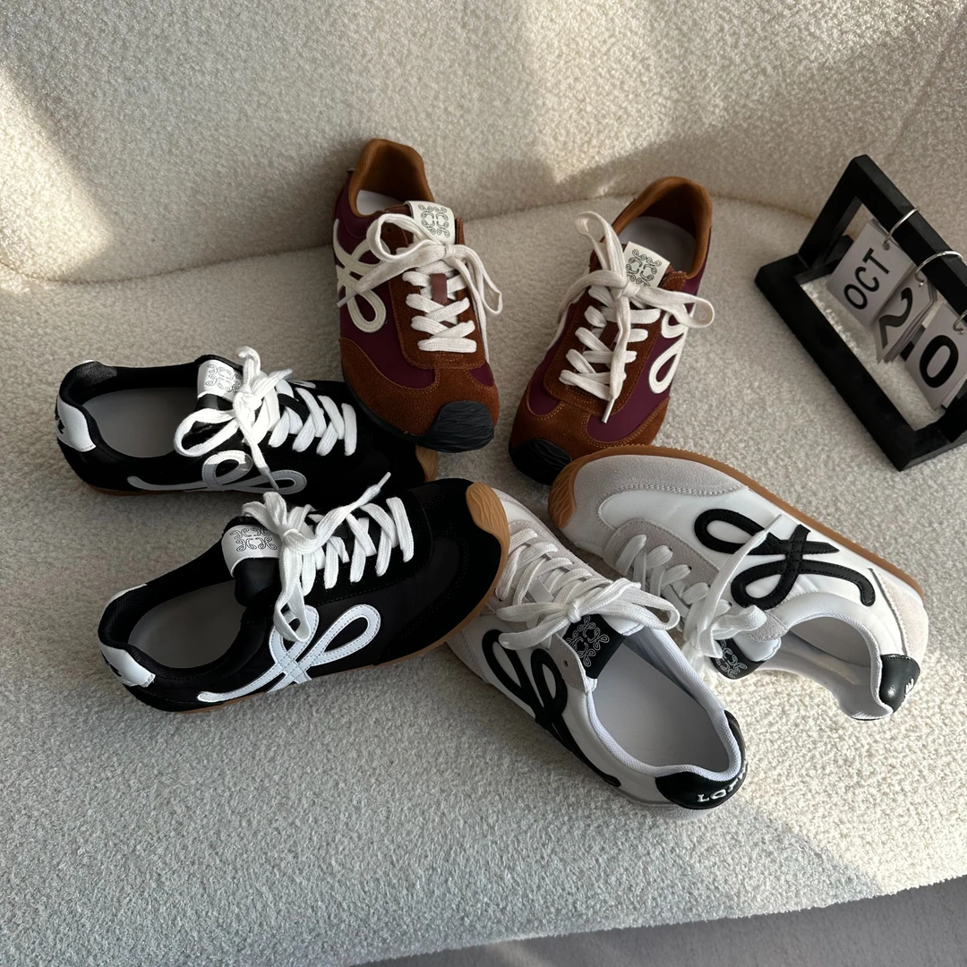 复古拼色德训鞋女时尚休闲运动鞋阿甘鞋潮流百搭小众厚底ins低帮