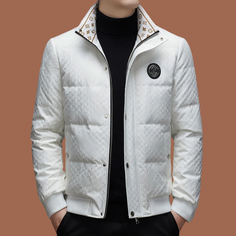 意大利大牌男士羽绒服2025新款冬季羽绒外套男款时尚休闲鸭绒外套