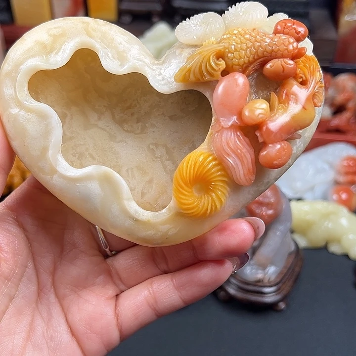 寿山石A****童老性芙蓉石