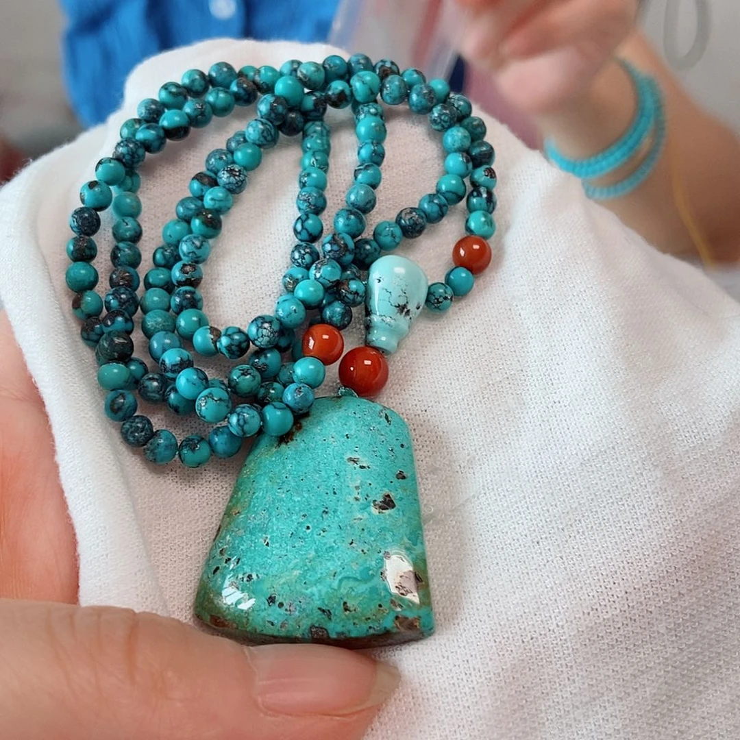 未镶嵌绿松石珠宝奇石