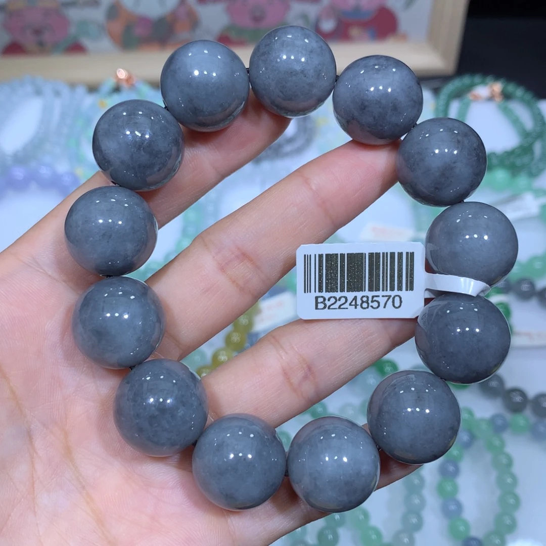 翡翠未镶嵌手链天然